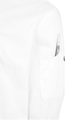Veste zippée blanche pour hommes