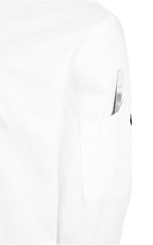 Veste zippée blanche pour hommes
