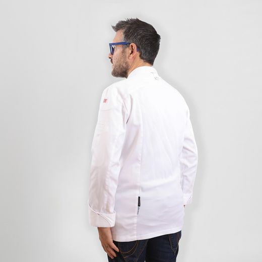 Veste zippée unisexe blanche ou noire