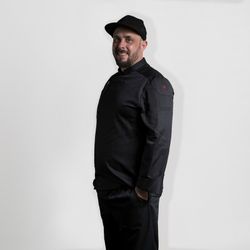 Veste zippée unisexe blanche ou noire