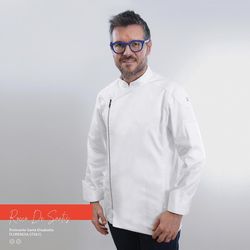 Veste zippée unisexe blanche ou noire
