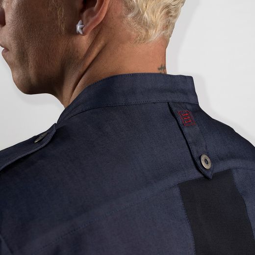 Chaquetilla de cocina unisex tejana