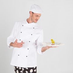 Chaqueta Hombre Cocina Niza (Cierre Chupetes)