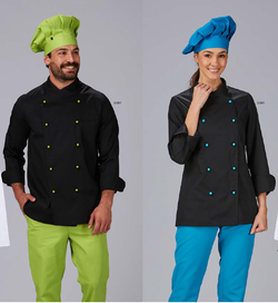Chaqueta Hombre Cocina Niza (Cierre Chupetes)