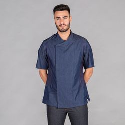 Chaquetilla tejana unisex manga corta