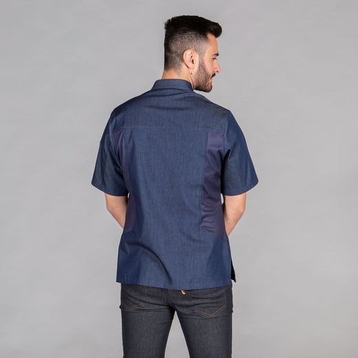 Chaquetilla tejana unisex manga corta