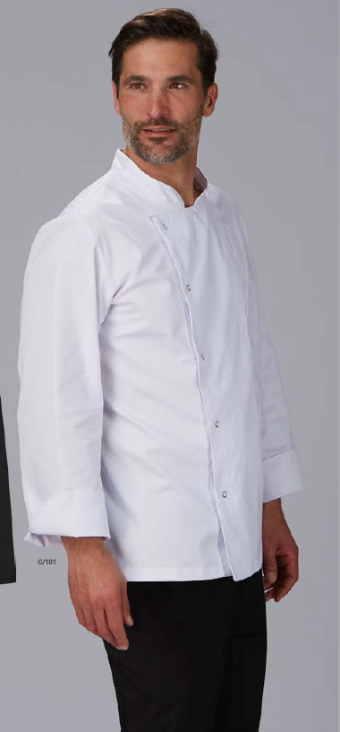Veste unisexe à manches longues avec xecs blancs ou noirs