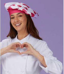 Conjunto mujer chef Agatha cuore