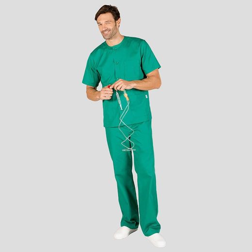Ensemble sanitaire bouton unisexe coloré