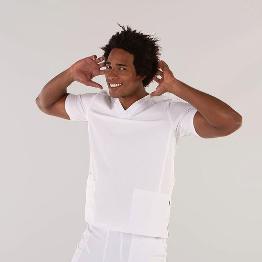 Conjunto sanitario hombre en blanco o negro