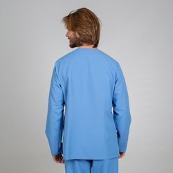 Conjunto sanitario hombre manga larga colores