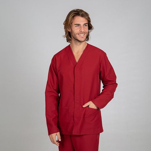 Conjunto sanitario hombre manga larga colores