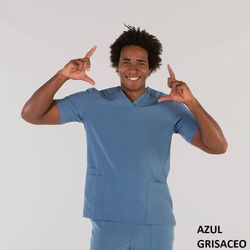 Ensemble sanitaire homme vert et bleu