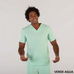 Ensemble sanitaire homme vert et bleu