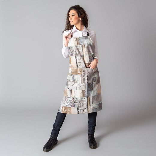 Delantal algodón varios estampados