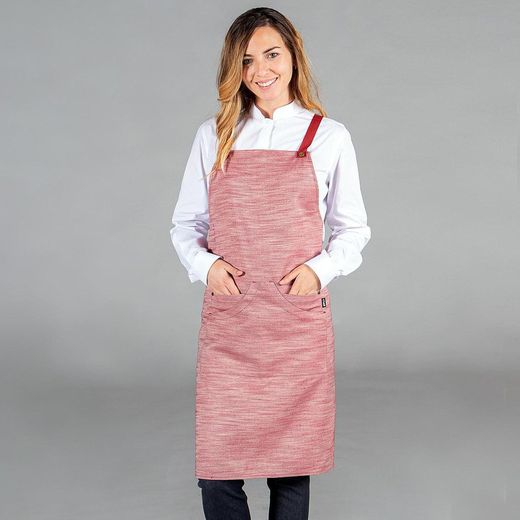 Delantal con peto varios colores