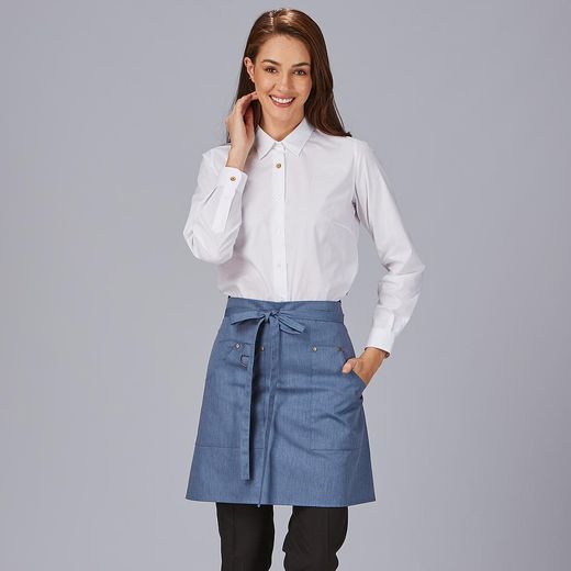 Delantal corto 50x74cm colores