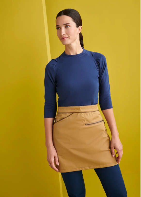 Delantal corto colores Azul marino
