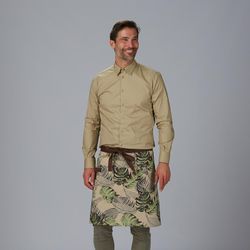 Delantal corto Flores