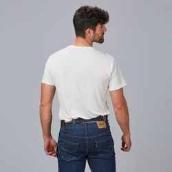 Delantal corto vaquero y piel