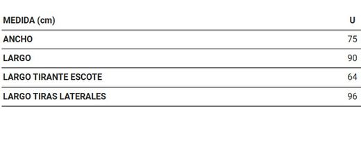 Delantal Peto antimanchas colores