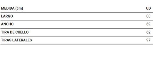 Delantal estampado gintonic