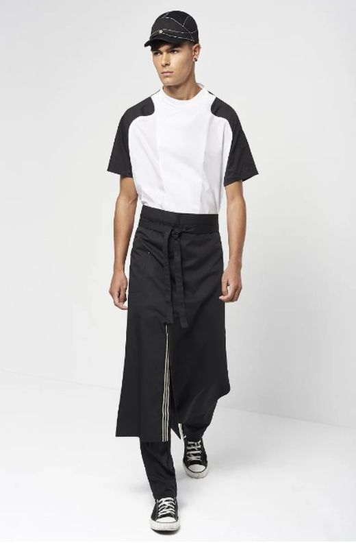 Delantal Francés abierto colores