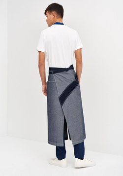 Delantal francés denim colores