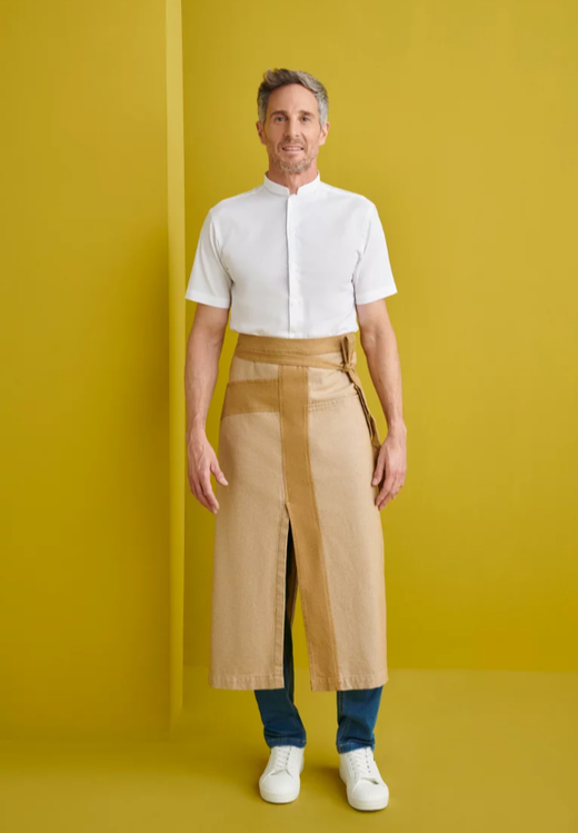 Delantal francés denim colores