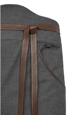 Delantal francés Mujer gris