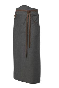 Delantal francés Mujer gris