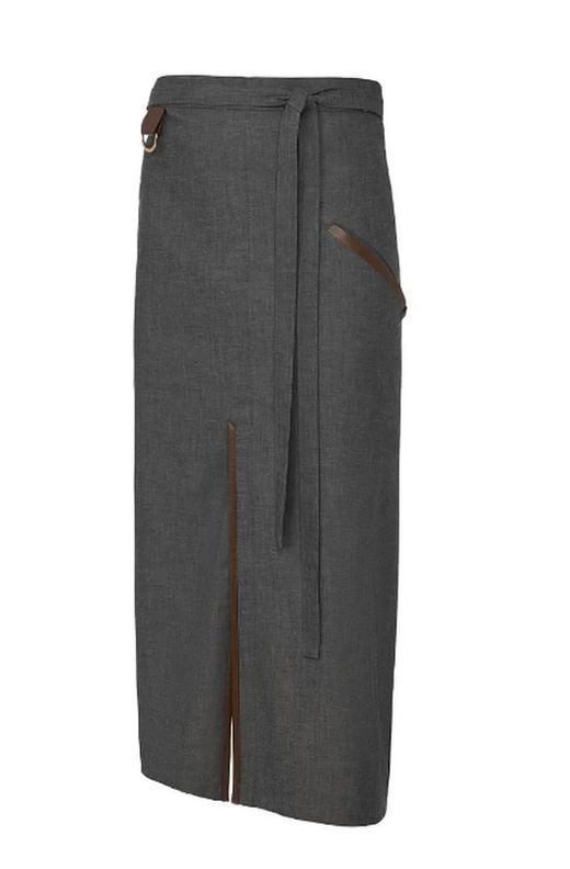 Delantal francés Hombre gris