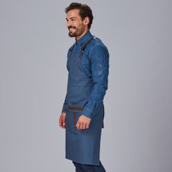 Delantal herrajes piel colores