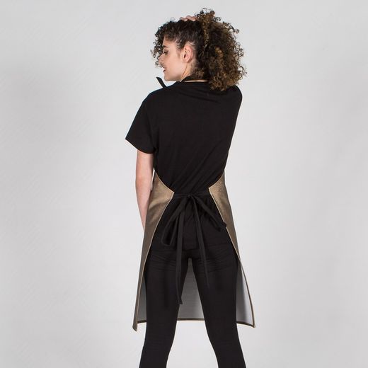 Tablier de coiffure sable ou chocolat