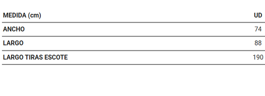 Delantal peto bolsillo colores