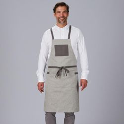 Delantal peto bolsillo colores