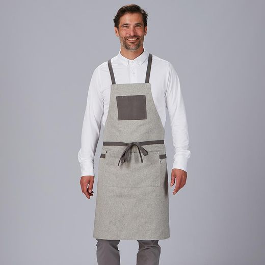 Delantal peto bolsillo colores