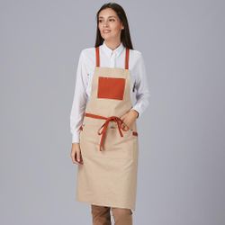 Delantal peto bolsillo colores