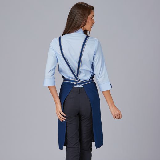 Delantal peto cinta rayas colores