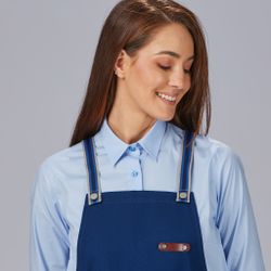 Delantal peto cinta rayas colores