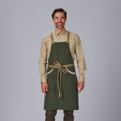 Delantal peto cinta rayas colores