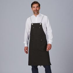 Delantal peto cordón trenzado colores