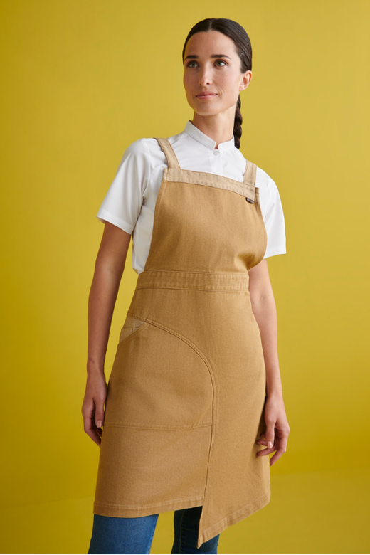 Delantal peto denim colores