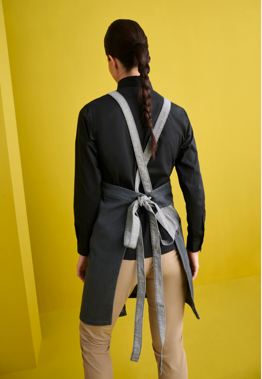 Delantal peto denim colores