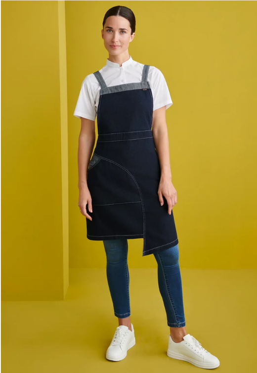 Delantal peto denim colores