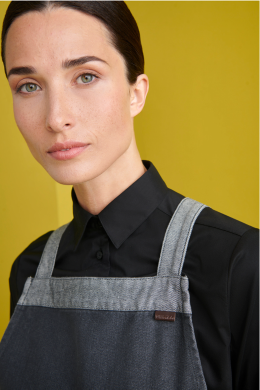 Delantal peto denim colores