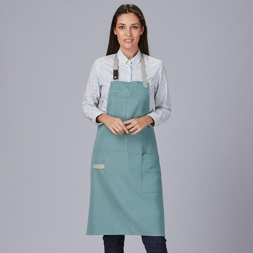 Delantal peto espiga colores