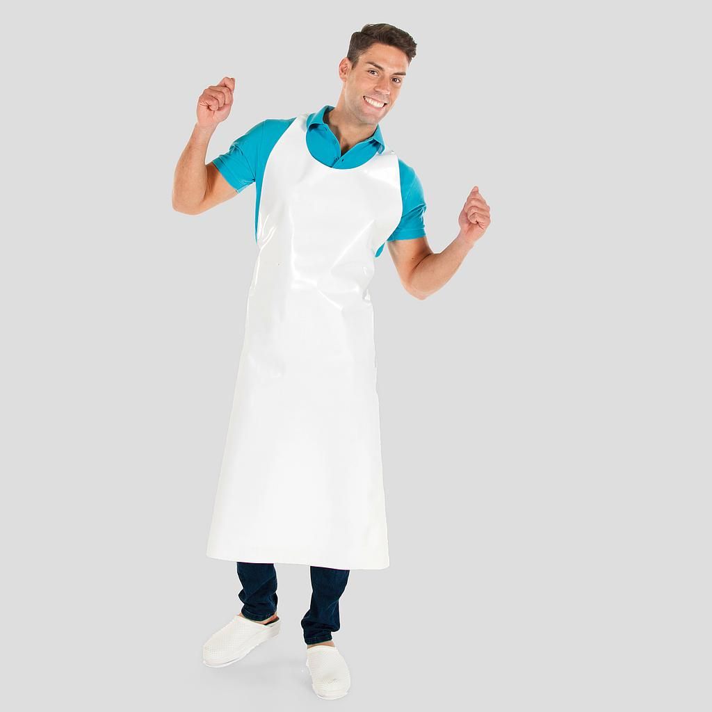 Delantal poliuretano Peter Blanco