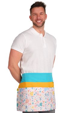 Delantal Unisex Diver (6 Bolsillos)