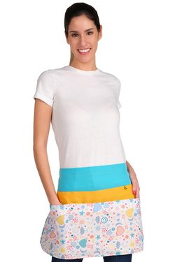 Delantal Unisex Diver (6 Bolsillos)